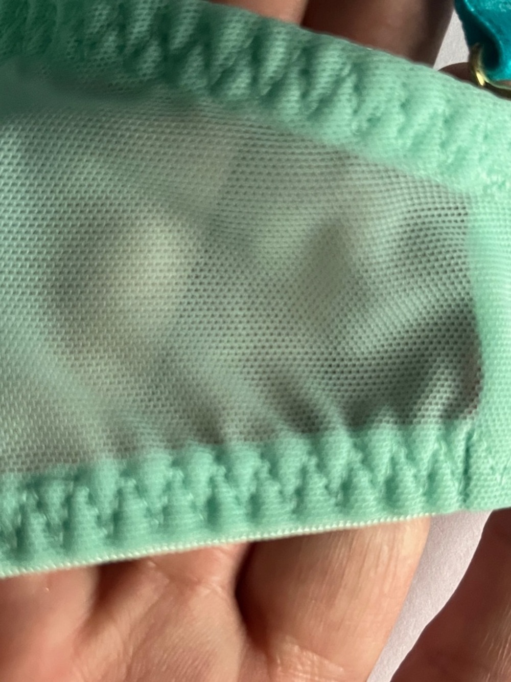 La Senza Beyond Sexy Metallic Lace Bra/Hello Sugar Turquoise Ombré Lace Bra 32C - Picture 12 of 15
